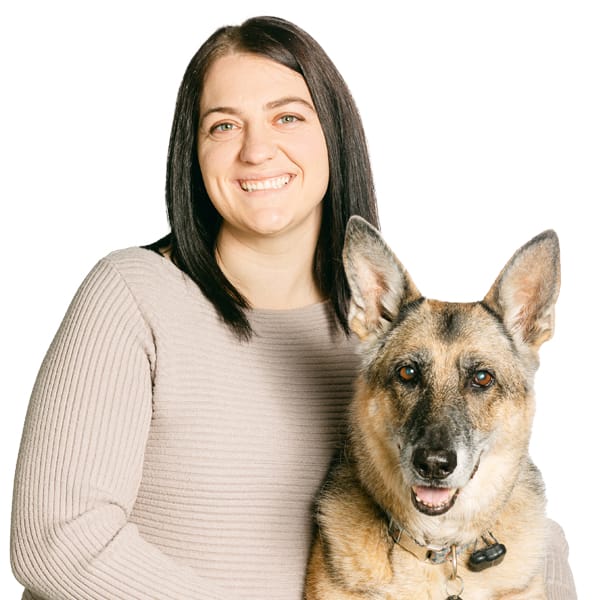 Dr. Cheyenna McGuire and pet