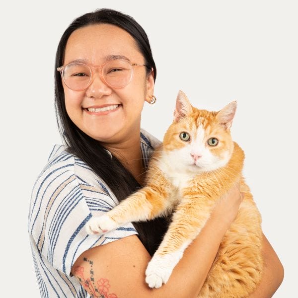 Dr. Kristianne Guevara with pet