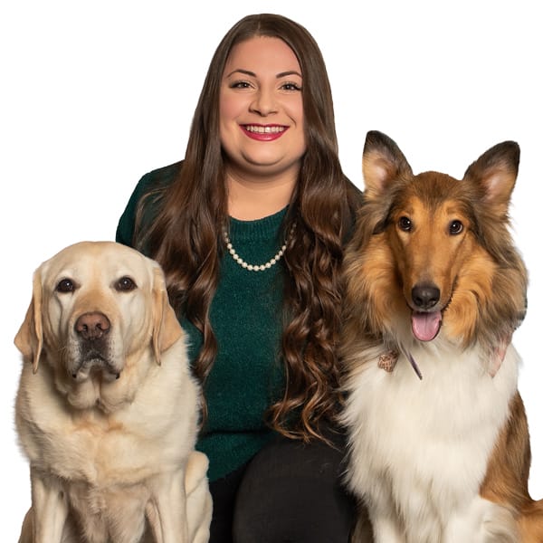 Dr. Angel Tumminello with pets